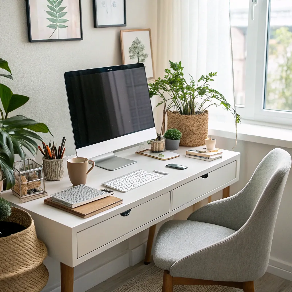 Brittany's new workstation setup
